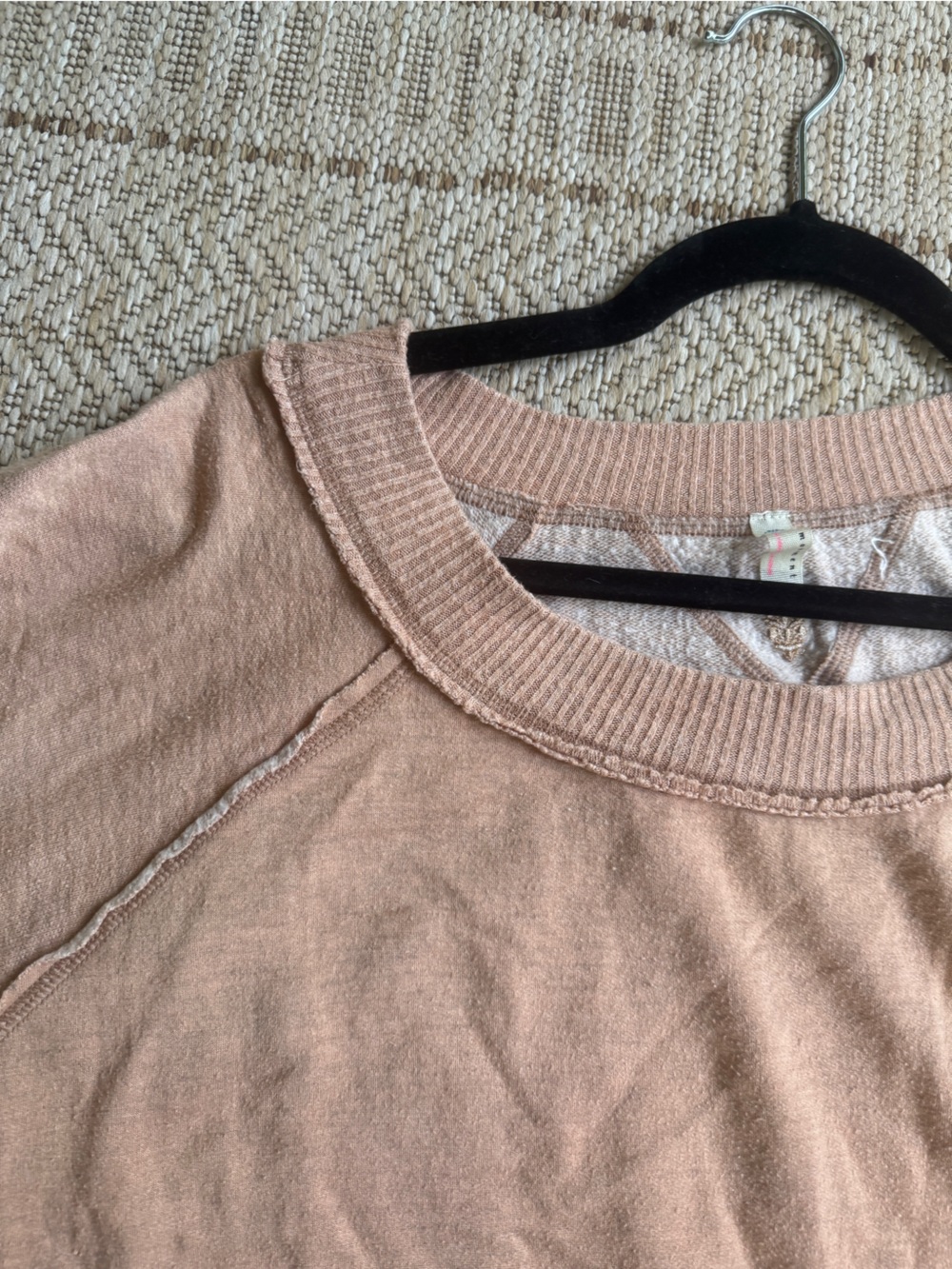 Free people Crewneck Women's Top in Dusty Pink - Picture 2 of 9